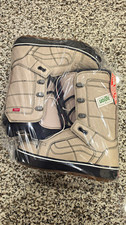 VANS Off The Wall Men s Canvas Lace-Up Snowboard Boots Beige/Black 7