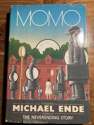 Momo by Michael Ende  (Author Of The Never Ending Story) 1985 HC/DJ