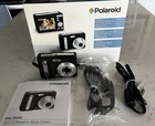 Polaroid i733 7.0Mp Black Digital Compact Camera With Manual & Cables -Tested