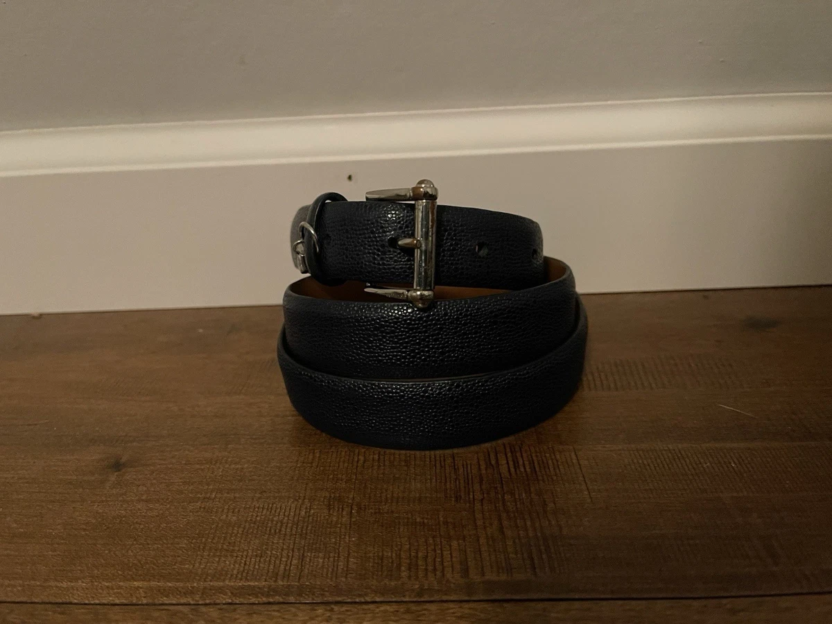 Ralph Lauren Navy Blue Grosgrain Gold Chain Toggle Belt One Size Adjustable Blue Lauren Ralph Lauren Belts for Women | Belk main image 2