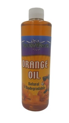 New Best Natures Wisdom Cold-Pressed Orange-Oil Concentrate D-Limonene 16 oz