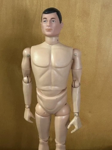 1964-1969 G I Joe Black Hair T M Figure Real Nice!!!