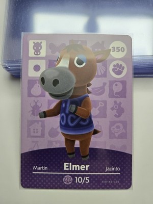 Elmer #450 Animal Crossing Amiibo Card Mint