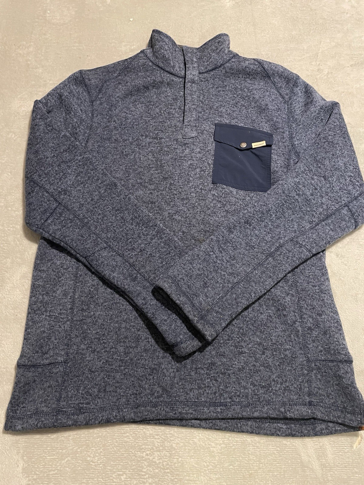 Woolrich Half Snap Performance Pullover Mens Medi… - image 1