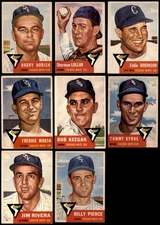 1953 Topps Chicago White Sox Near Team Set 4 - VG/EX 6619010 (8 / 14 cards)