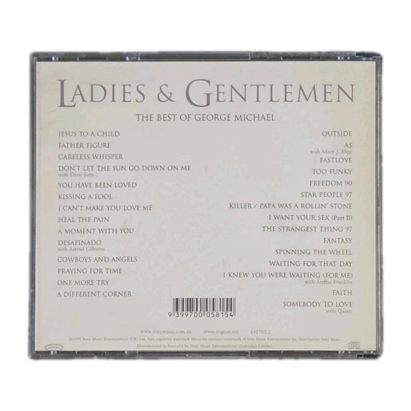 GEORGE MICHAEL "Ladies & Gentlemen: The Best Of" AUSSIE 1998 2CD FATBOX SET - Image 2 of 2