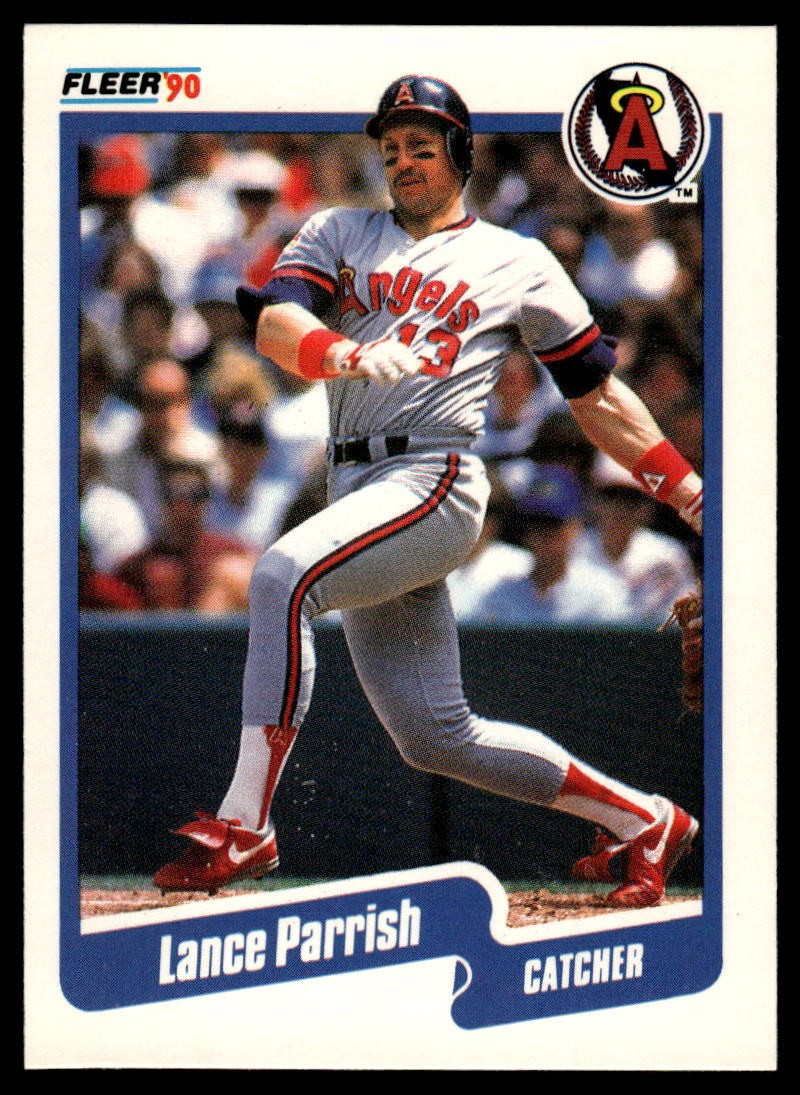 1990 Fleer #141a Lance Parrish