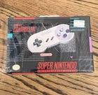 SNES Super Nintendo Entertainment System OEM Controller Original Box Vintage