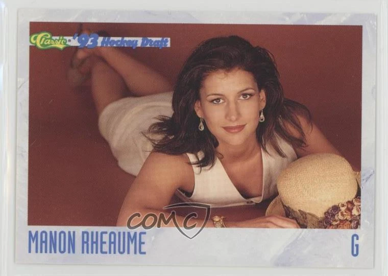 Manon Rheaume trading card
