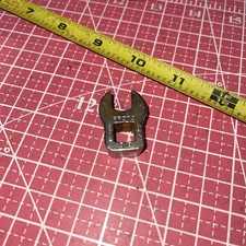 Vintage Proto USA 4912 3/8 In SAE Crowfoot Wrench 3/8” Drive Crow Socket