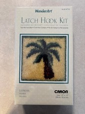 WonderArt Latch Hook Kit - Palm Tree