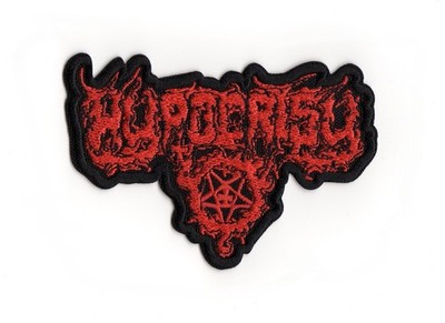 Hypocrisy Embroidered Sew-on Patch | Swedish Melodic Death Metal Old Band Logo