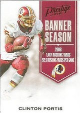 2016 Panini Prestige #10 Clinton Portis Banner Season NM