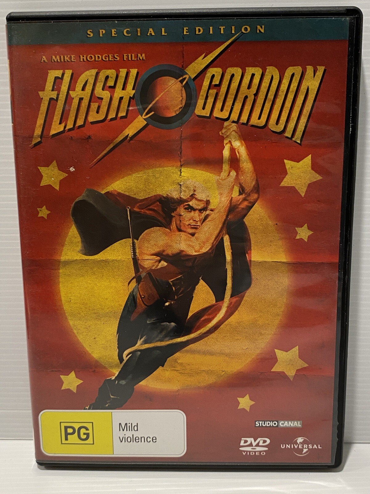 Flash Gordon Special Edition DVD Sam J. Jones Regions 2,4 PAL Rated PG