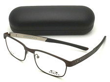 New OAKLEY Titanium Eyeglasses SURFACE PLATE OX5132-0554 54 Satin Corten Frames
