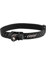 Coast XPH25R 410 Lumen USB RECHARGEABLE-DUAL POWER LED Headlamp with PURE...