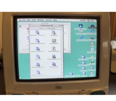 Apple iMac G3 Bondi Blue M4984, 233 MHz, 160MB, 6 GB, OS 9.2