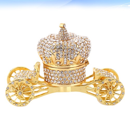 Luxury Crown Ornaments Fairy Tale Props Carriage Adornment - Picture 10 of 11