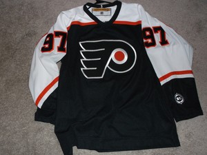 nhl jeremy roenick philadelphia flyers rare jersey ccm xl 2000s jeremy roenick flyers jersey