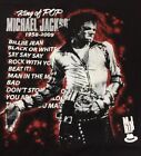 Michael Jackson King Of Pop Medium T Shirt Black Rip