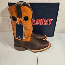 Durango DDB0230 Men's Rebel 7.5 M Brown Saddle Western Leather Work Boots Shoes