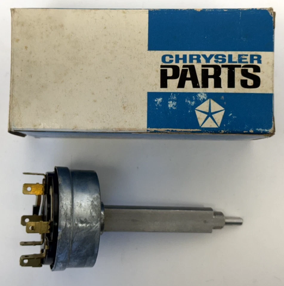 1967 Plymouth Belvedere Satellite GTX 2 Speed Wiper/Washer Switch 2820524 NOS - Image 3 of 4