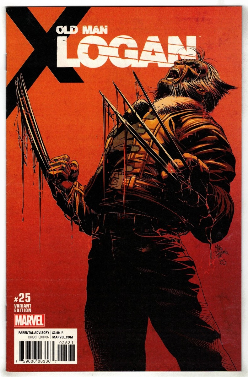 Old Man Logan #25 1:25 Mike Deodato Variant Marvel 2016 VF