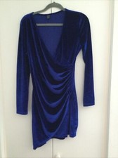 Shein Velvet Wrap Dress