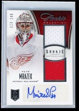 2013-14 Panini Rookie  Selection Petr Mrazek Auto 028/249 #138