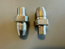 Harley JD VL WL Knuckle Oil Nipple Fittings 1915-73 OEM# 3577-15 63533-15 Cad