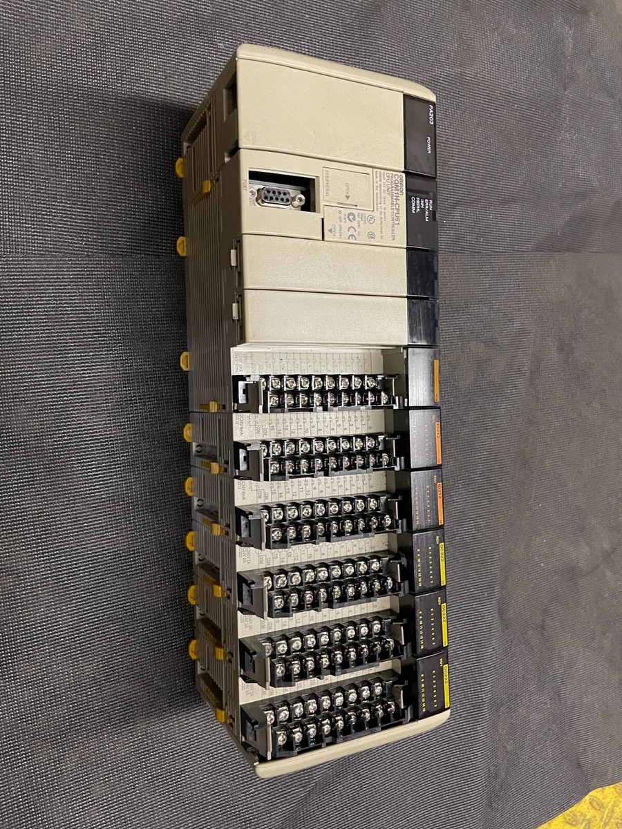 OMRON PROGRAMMABLE POWER SUPPLY, CQM1-PA203, CQM1H-CPU51 OMRON PROGRAMMABLE POWER SUPPLY, CQM1-PA203, CQM1H-CPU51