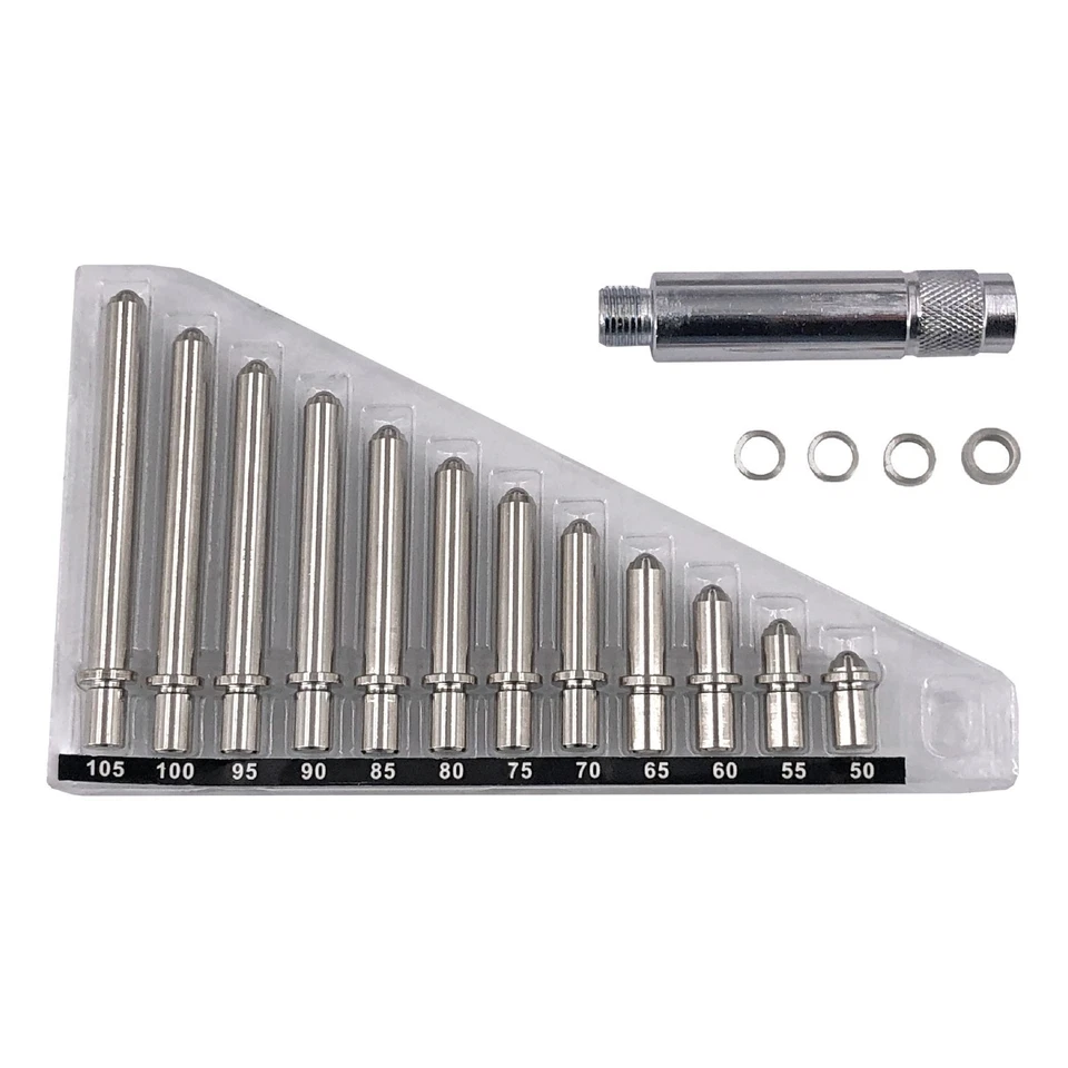 ASIMETO GERMANY Messbolzeneinsätze für Innenfeinmessgerät, versch. Messbereiche, Innenmessgerät