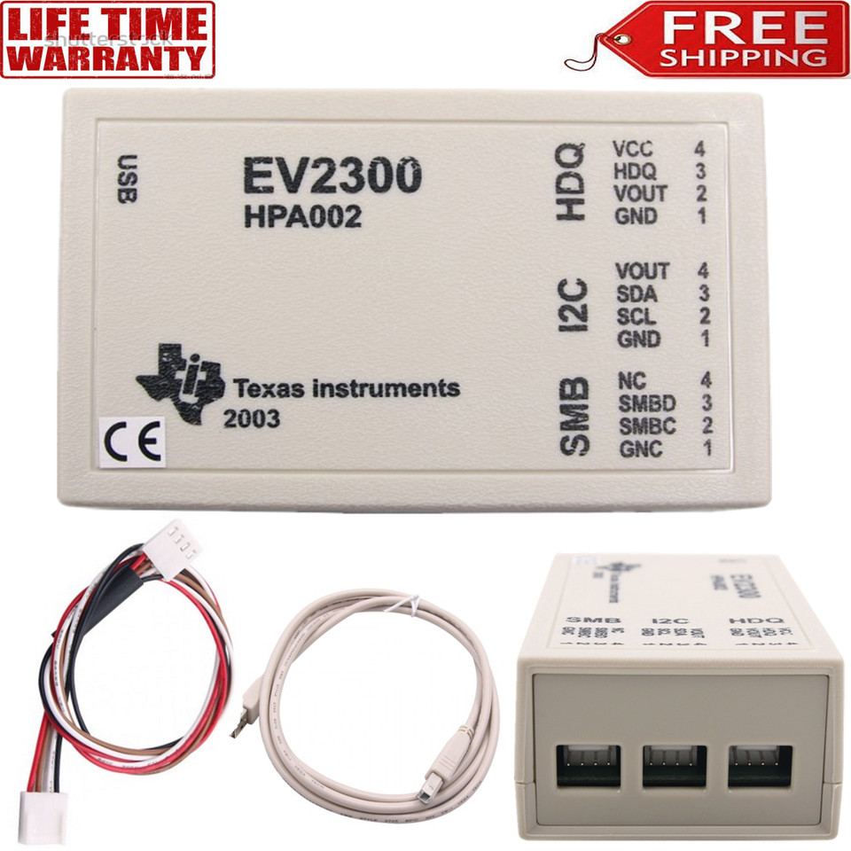 Usb Detect EV2300 USB-based interface board PC Tester Detect Battery Gauge Circuit ...