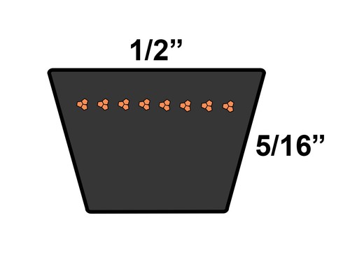 D&D 3B2781 Ersatzriemen passend für CONCO INC - Bild 2 von 3