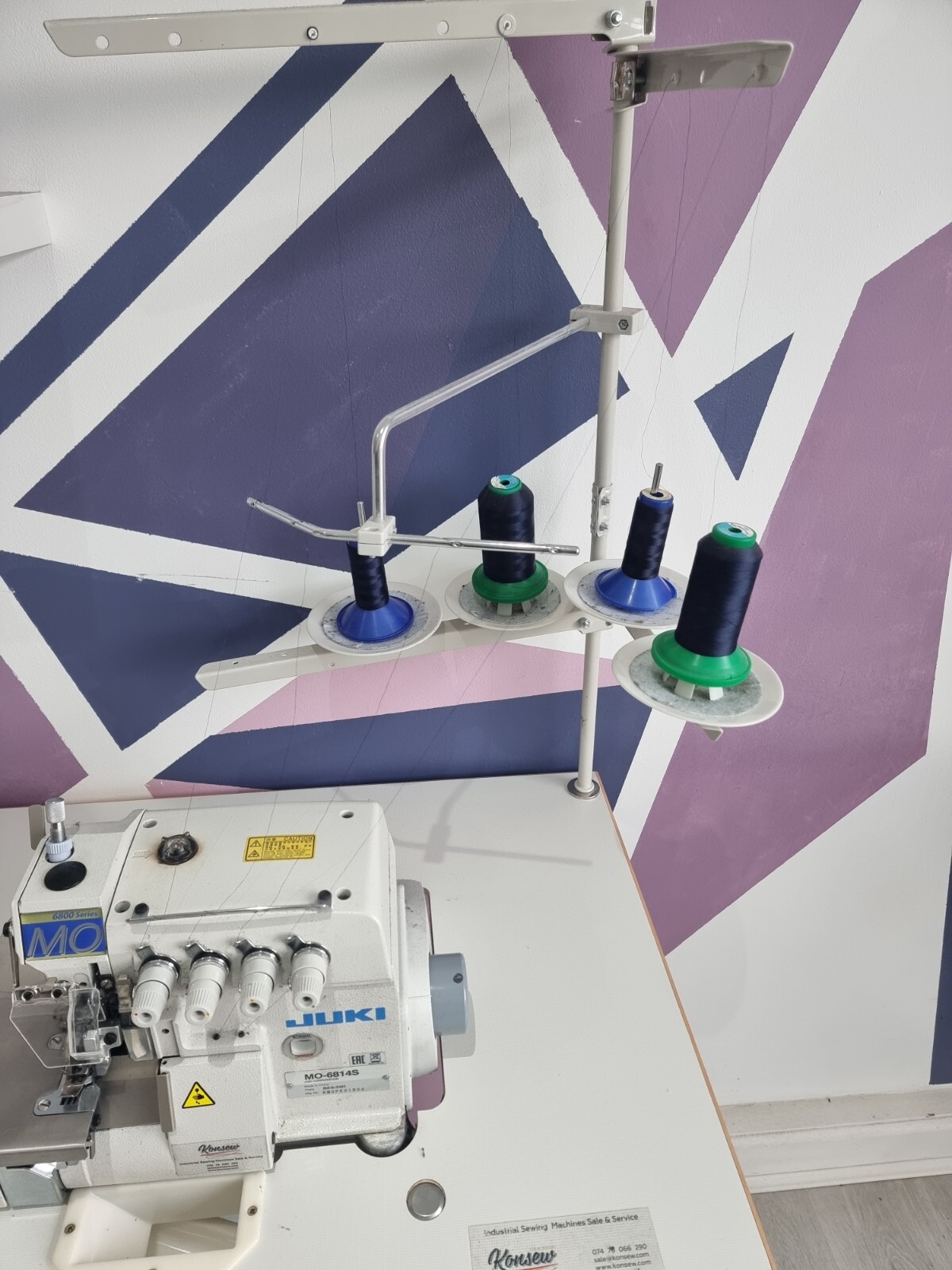 Juki Mo6814s 4 Thread industrial overlocker eBay