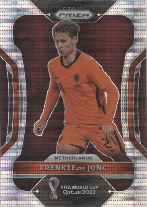 2022 Panini Prizm World Cup Qatar Frenkie de Jong #155 - огромный