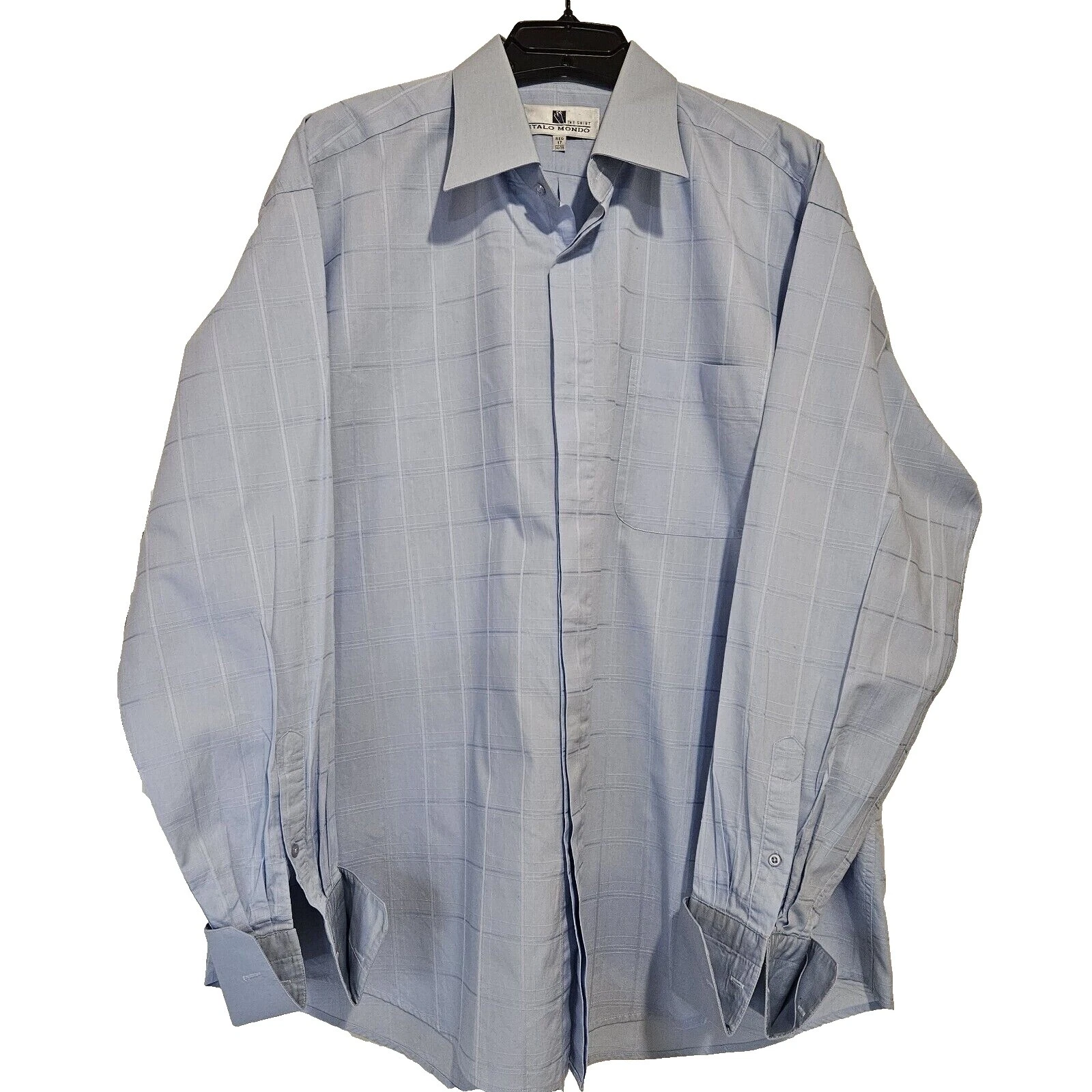 MONDO Striped Dress Shirts for Men