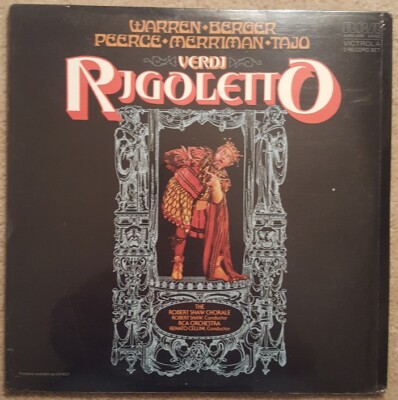Warren, Berger, Peerce, Merriman, Tajo - Verdi's Rigoletto