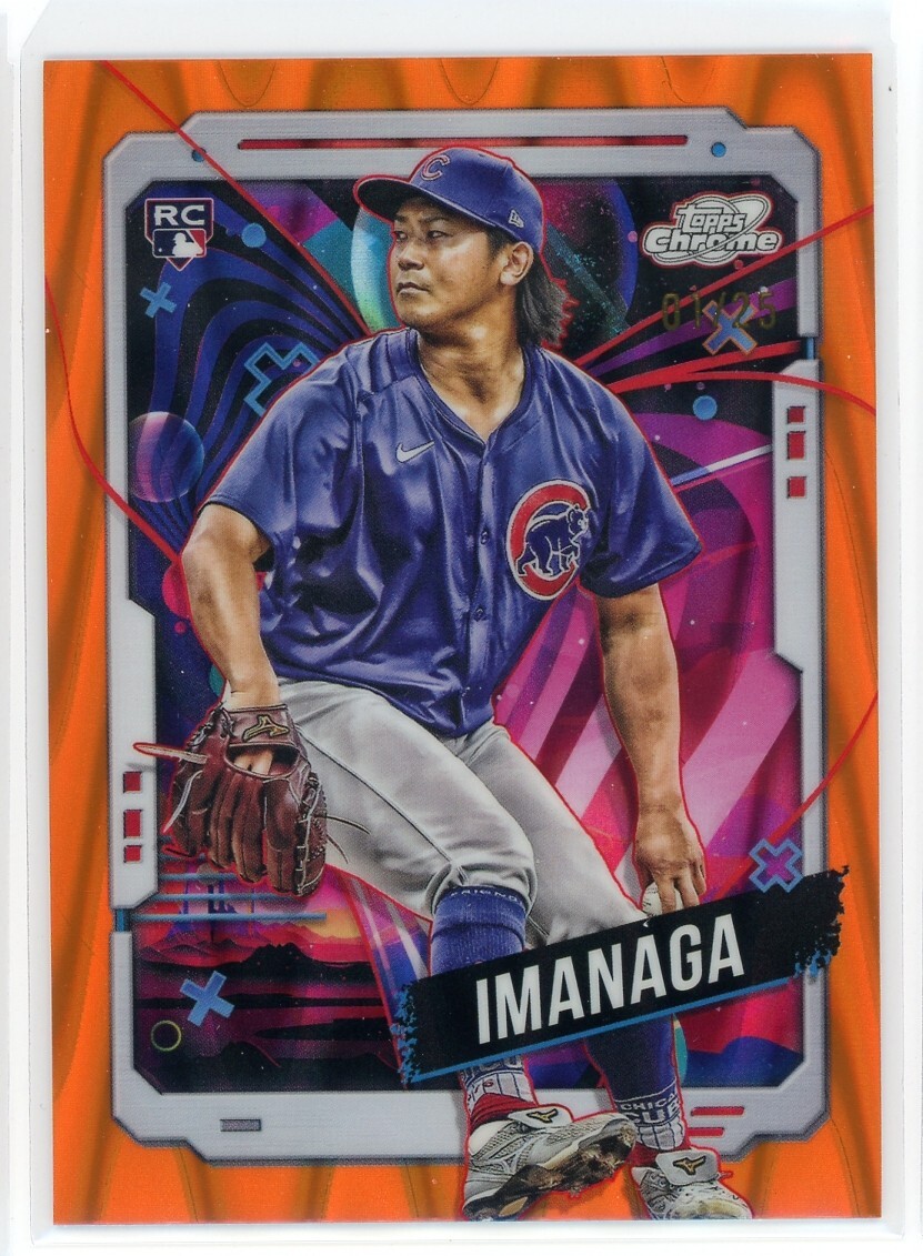 2024 Topps Cosmic Chrome 199 Shota Imanaga Orange /25
