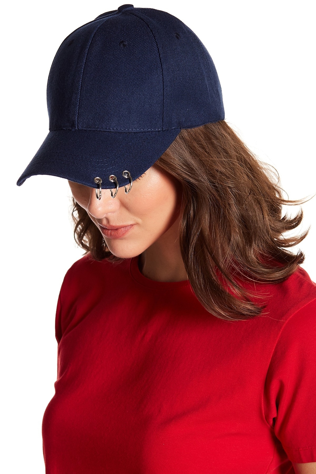 Natasha 145953 Женская однотонная синяя бейсболка с регулируемым кольцом один размер 6090₽