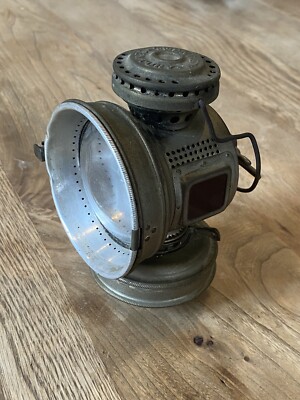 ANTIQUE 20TH CENTURY KEROSENE 1895 BICYCLE LAMP Nice! | eBay