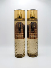 Bath  Body Works Golden Berry Mistletoe Fine Fragrance Body Mist 8 oz Set of 2