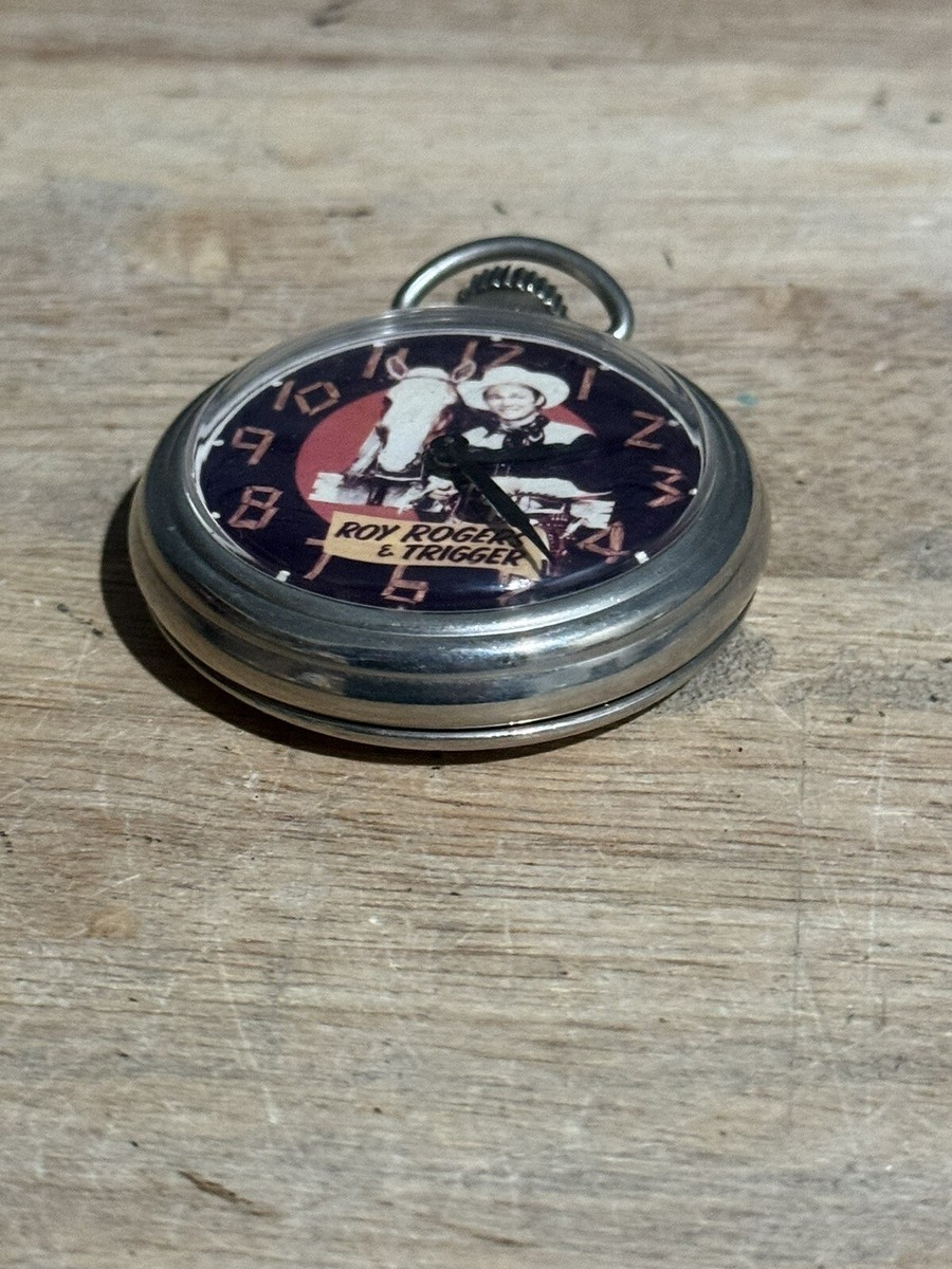 ヴィンテージ　ボックスカメラ　Roy Rogers and Trigger Vintage Roy Rogers “Trigger” Metal Lunchbox – Blue with
