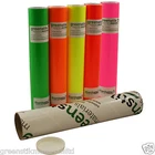 Fluorescent Neon Self Adhesive Sign Vinyl - 610 mm x 1 m Rolls