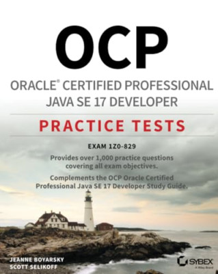 OCP Oracle Certified Professional Java SE 17 Devel oper - Paperback / softback N