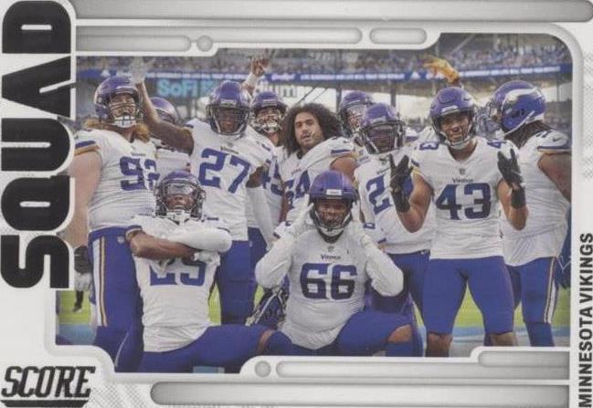 2022 Score - Squad Minnesota Vikings #S9 for sale online | eBay