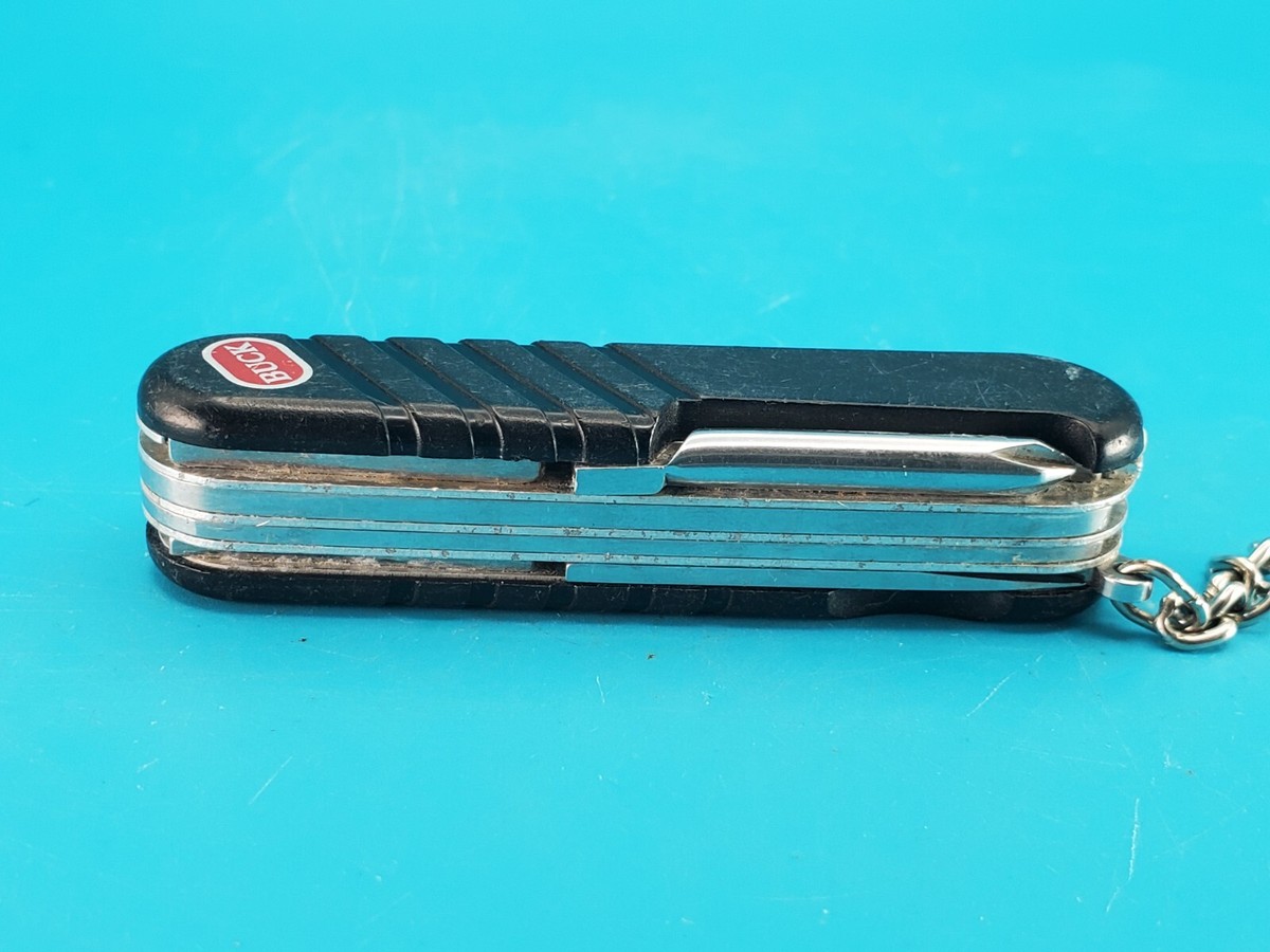Wenger SwissBuck Remedy Retired Vintage Swiss Army Knife Black 
