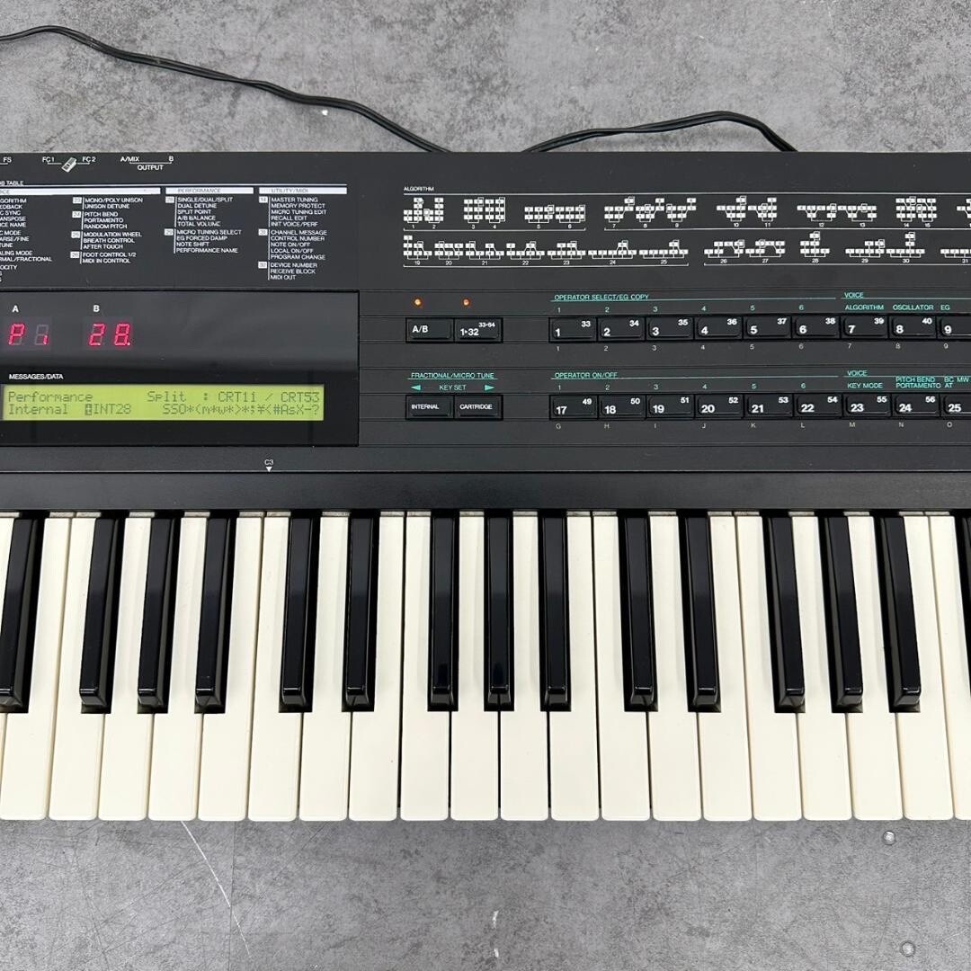 Yamaha DX7IID デジタルシンセサイザー 61鍵 Yamaha DX7 61-keys Synthesizer Good GP | eBay