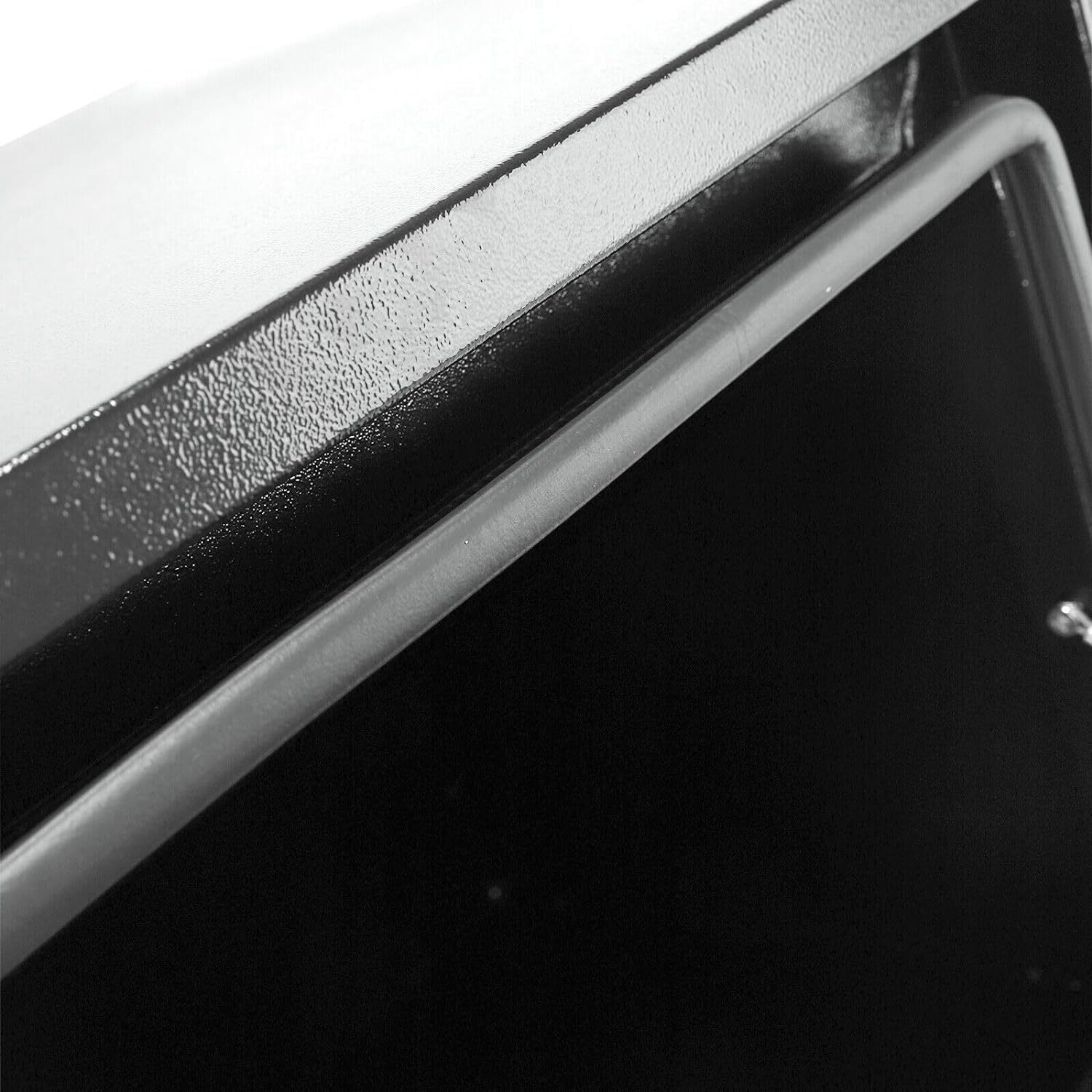 36 In. X 18 In. X 18 In. Black Iron Underbody Truck Storage Tool Box w/Lock+ Key