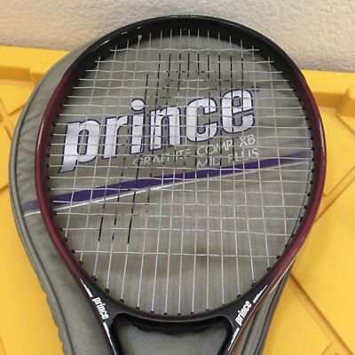Prince Graphite Lite XB Oversize Tennis Racquet- Case- Grip Size 4